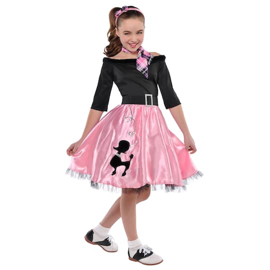 Miss Sock Hop Youth Costume